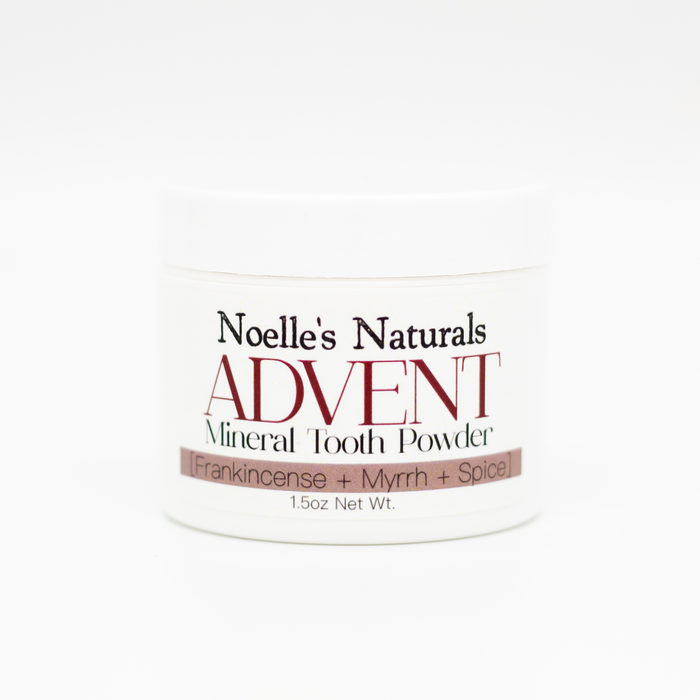 Advent Mineral Tooth Powder [Frankincense + Myrrh + Spice]
