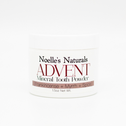 Advent Mineral Tooth Powder [Frankincense + Myrrh + Spice]