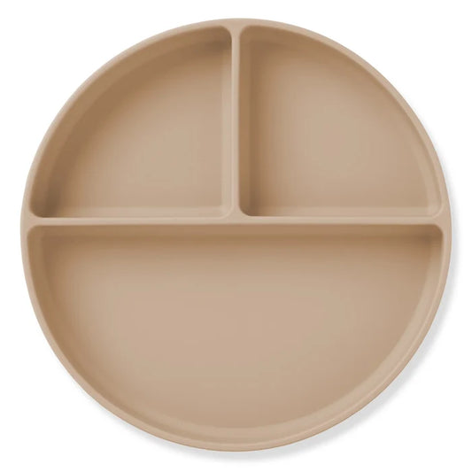 Ali+Oli Baby Suction Plate - Oatmeal
