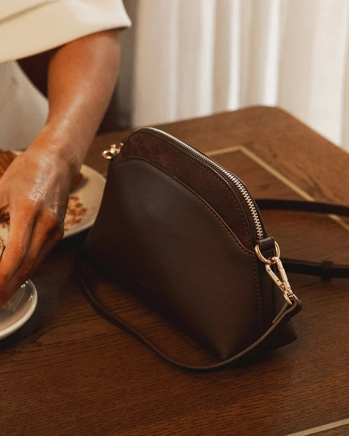 Alison Crossbody Bag - Chocolate