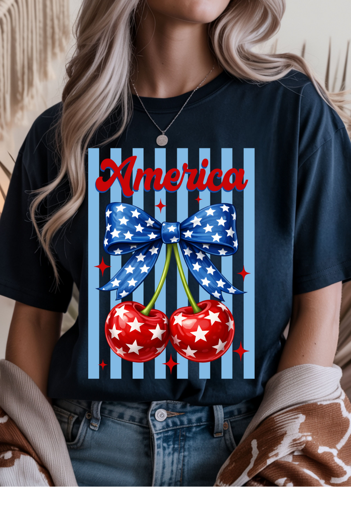 American Cherry Graphic Tee