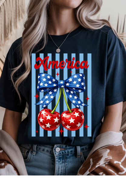 American Cherry Graphic Tee