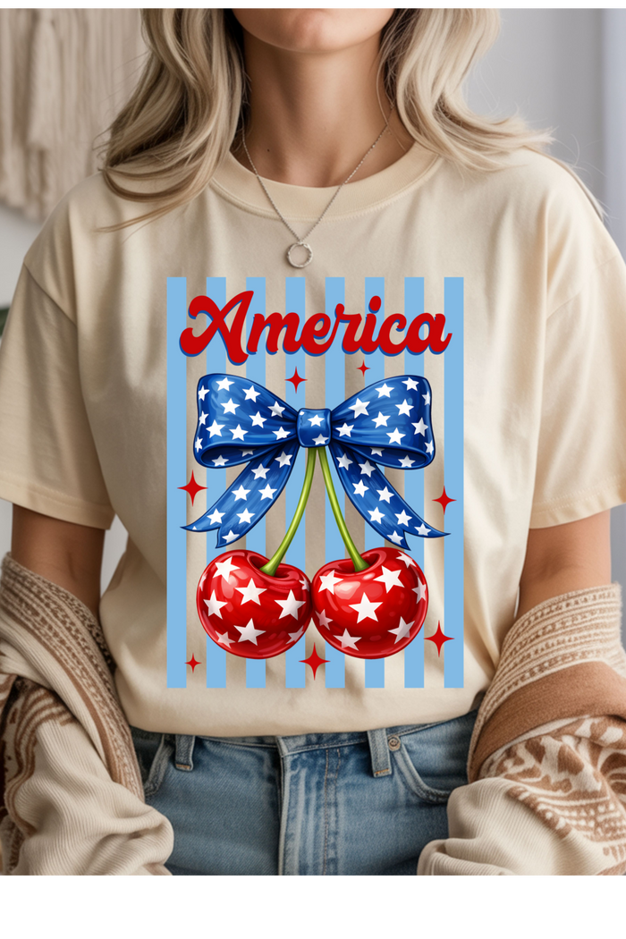American Cherry Graphic Tee