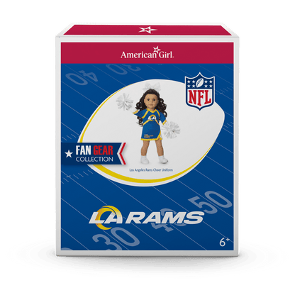 American Girl® x NFL Los Angeles Rams Cheer Uniform for 18-inch Dolls