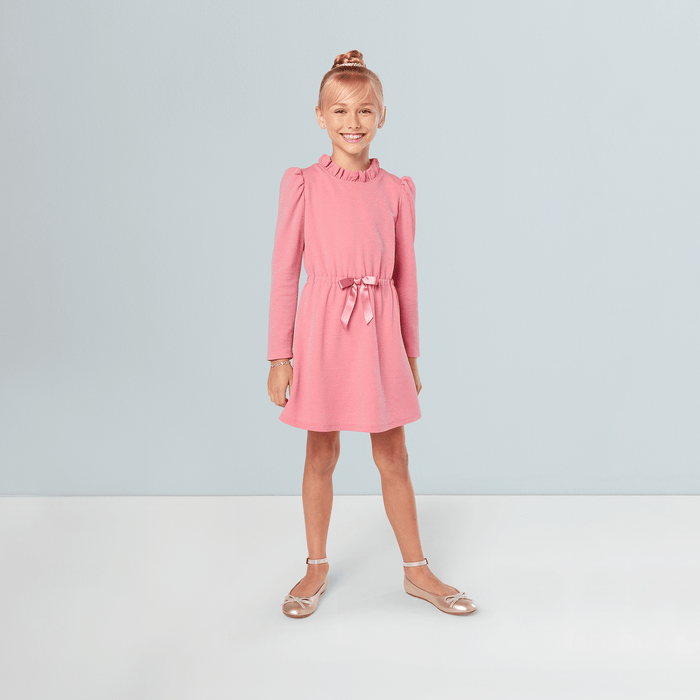 American Girl® x Something Navy Rosy Radiance Puff-Sleeve Dress for Girls