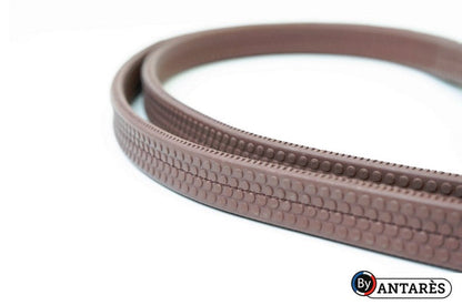 Antares Signature Rubber Reins with Fancy Stitch