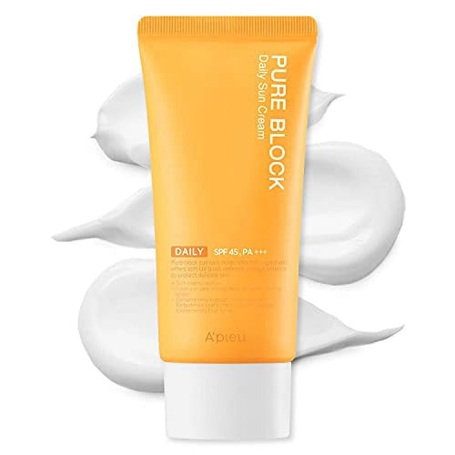 Apieu Pure Block natural daily sun cream