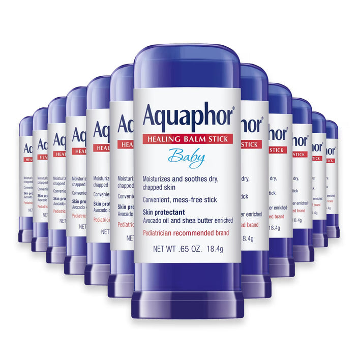 Aquaphor Baby Healing Balm Stick - 0.65 oz - 12 Pack