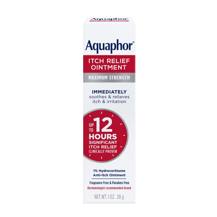 Aquaphor Itch Relief Ointment - 1 oz - 24 Pack