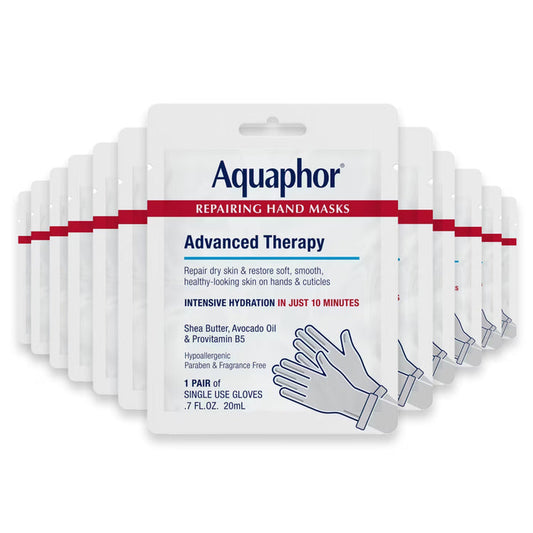 Aquaphor Repairing Hand Mask 0.7 oz - 1 Pair - 18 Pack