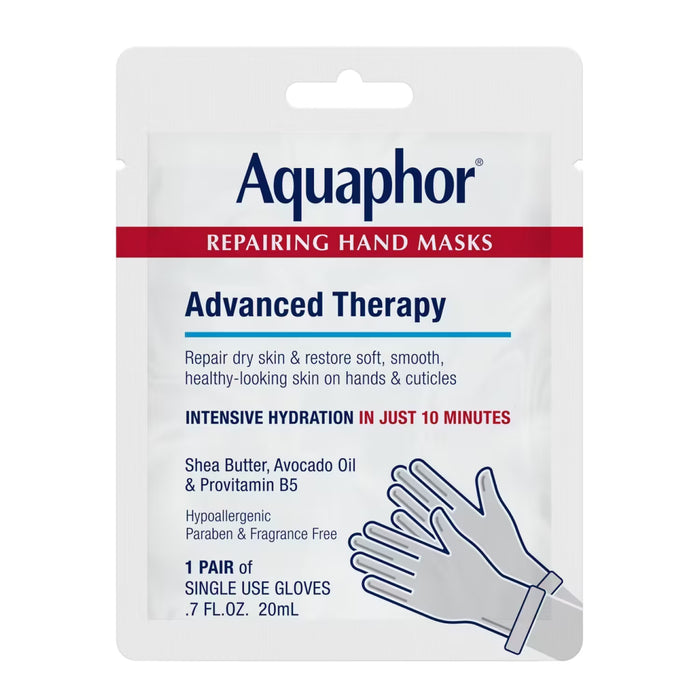 Aquaphor Repairing Hand Mask 0.7 oz - 1 Pair - 18 Pack