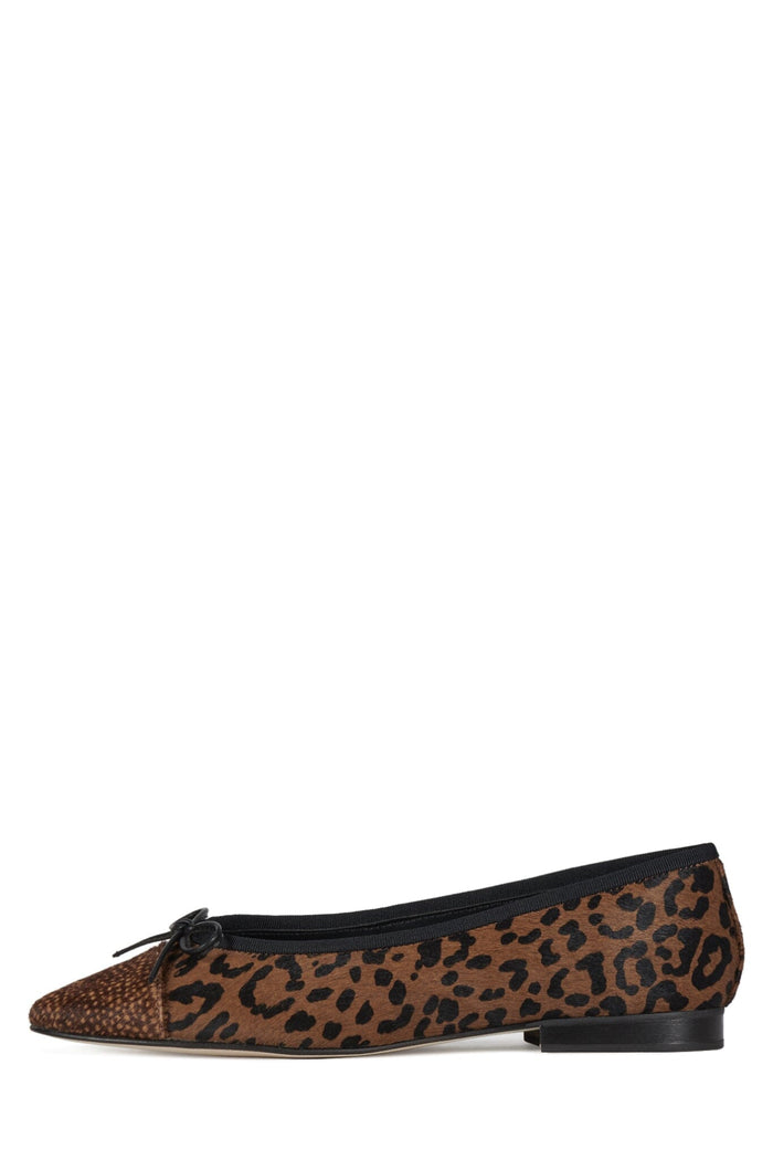 ARABESQ-F Jeffrey Campbell Flat Brown Hair Multi