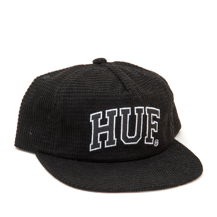 Arch Waffle Cord Snapback (Black) (S)