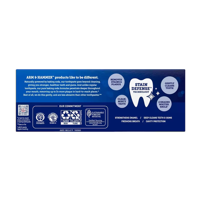 Arm & Hammer Advance White Extreme Whitening Toothpaste, Twin Pack 6 oz - 6 Pack