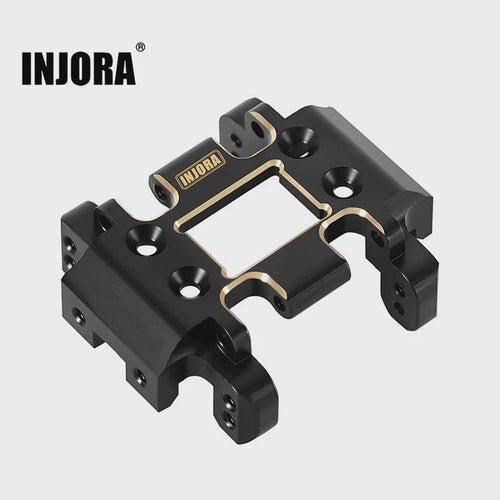 ASC18-03BK 21g Brass Skid Plate Transmission Mount for 1/18 Redcat Ascent-18 (ASC18-03)