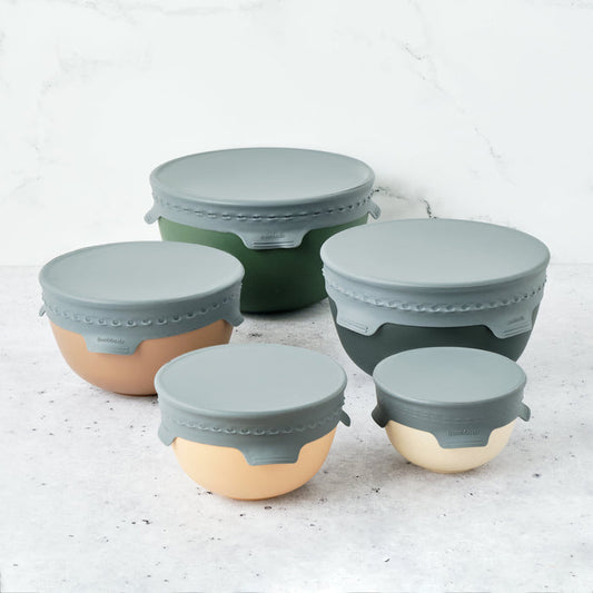 Bamboozle Home Astrik 5 pc Mixing Bowl Lids