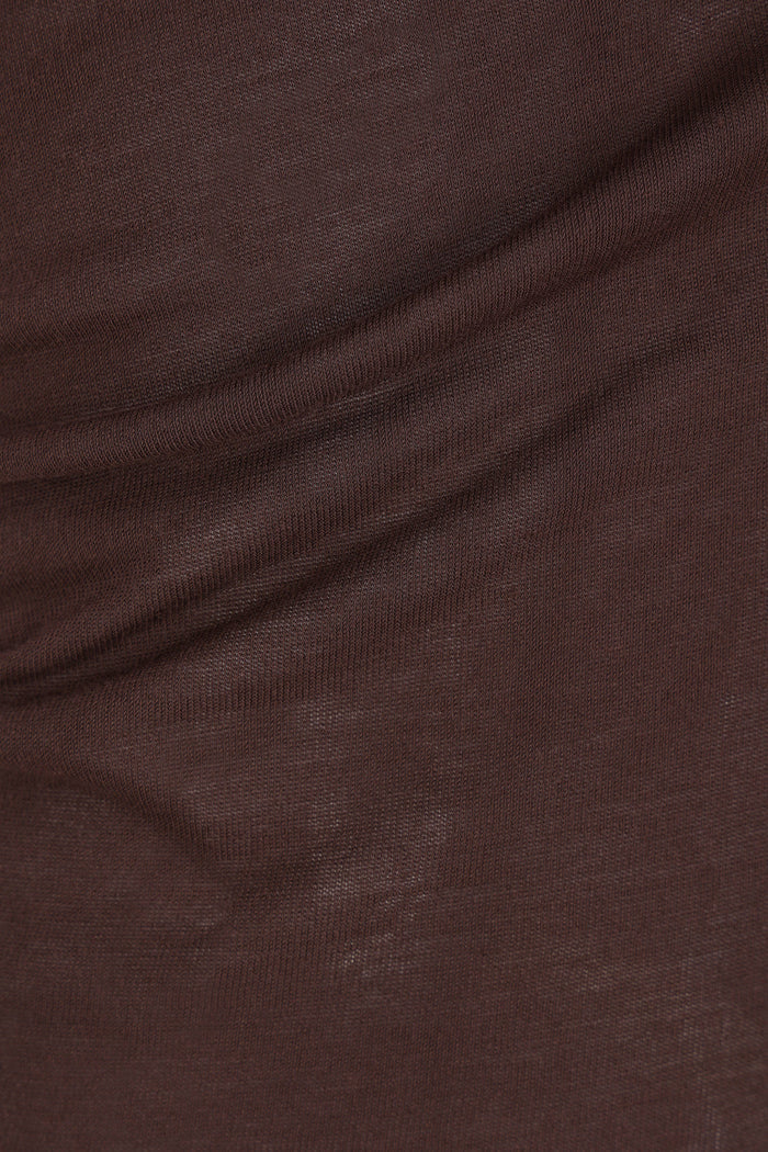 Athena one-shoulder top in jersey