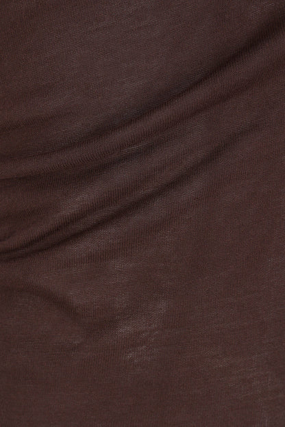 Athena one-shoulder top in jersey