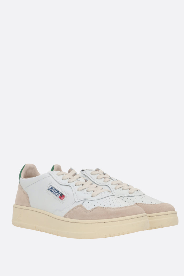 Autry Medalist sneakers in smooth leather and suede