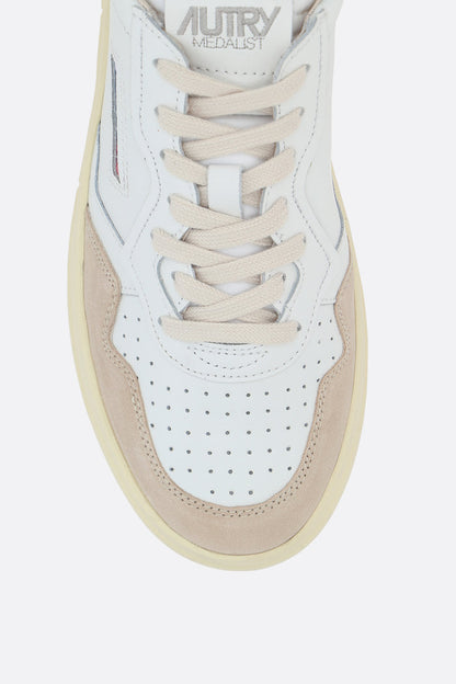 Autry Medalist sneakers in smooth leather and suede