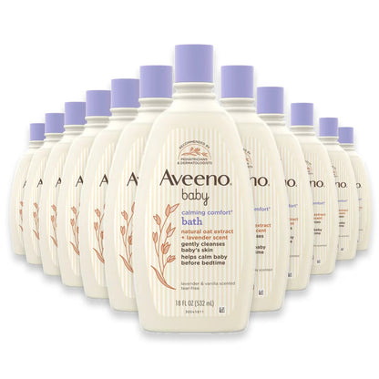 Aveeno Baby Calming Comfort Lotion – 18 oz – 12 Pack