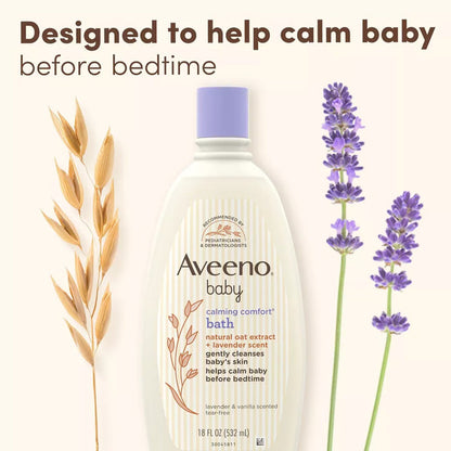 Aveeno Baby Calming Comfort Lotion – 18 oz – 12 Pack