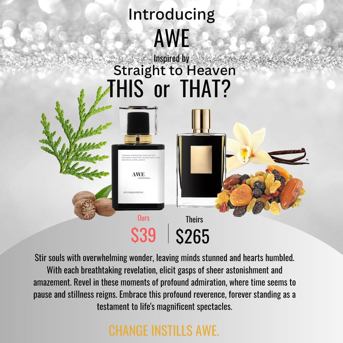 AWE | Inspired by BY KILIAN STRAIGHT TO HEAVEN | Straight to Heaven Dupe Pheromone Perfume - aromapassions