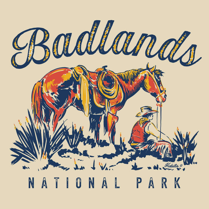 Badlands National Park T-Shirt-USA Made | 100% Cotton