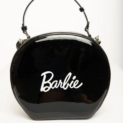 Barbie X Leatherette Circle Bag Black
