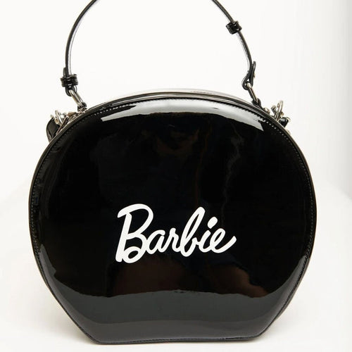 Barbie X Leatherette Circle Bag Black