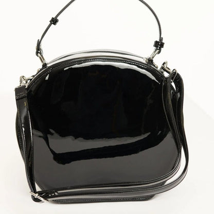 Barbie X Leatherette Circle Bag Black