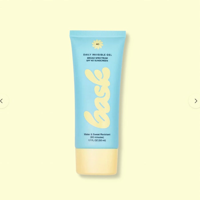 Bask Suncare Daily Invisible Gel SPF 40 Sunscreen