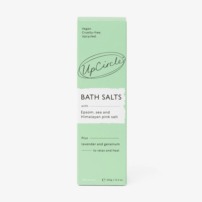 UpCircle Bath Salts with Epsom, Sea and Himalayan Pink Salt
