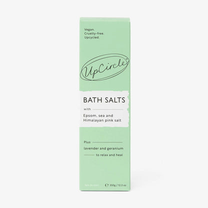 UpCircle Bath Salts with Epsom, Sea and Himalayan Pink Salt