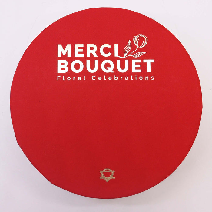 Bathing Soap Petals Bouquet Round Box