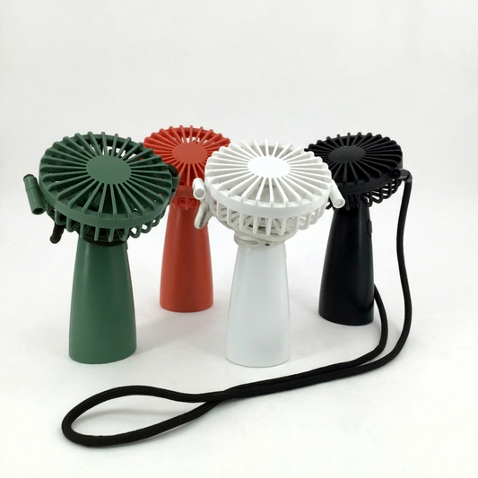Battery-Operated Portable Neck Fan, Wholesale