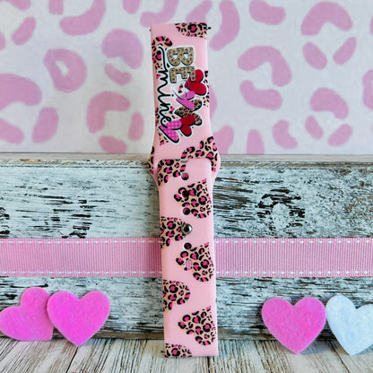 Be Mine Print Silicone Band For Samsung Watch