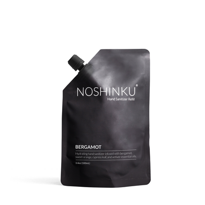 Bergamot - Cypress Nourishing Sanitizer Travel Refill Pouch