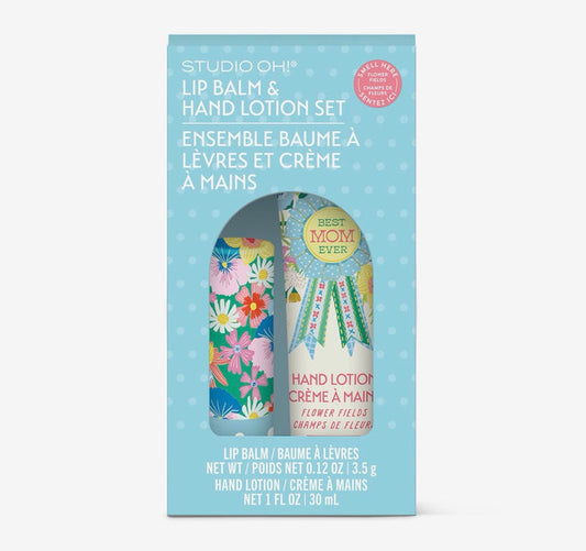 Best Mom Ever Award Lip Balm & Lotion Set