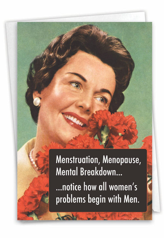 Birthday Card  - Problems With Men