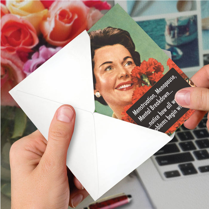 Birthday Card  - Problems With Men