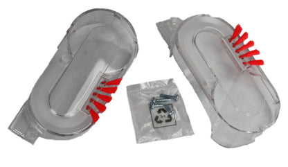 Bissell End Cap with Edge Brushes RT and LT 2X, 8920, 8930, 9200 Part 203-6685, 2036685