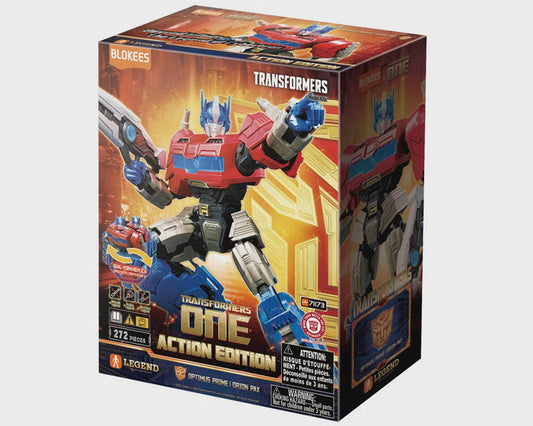 BKE71173-1 Blokees Transformers Action Edition #4 ONE Optimus Prime