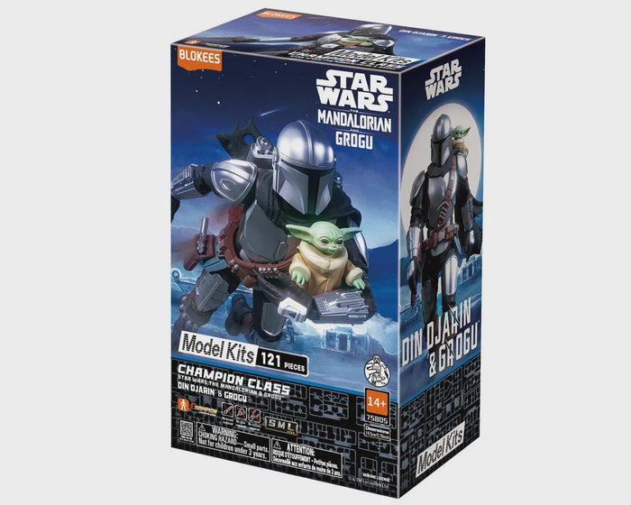 BKE75805-1 Blokees Star Wars: The Mandalorian & Grogu Series #5 - Din Djarin & Grogu