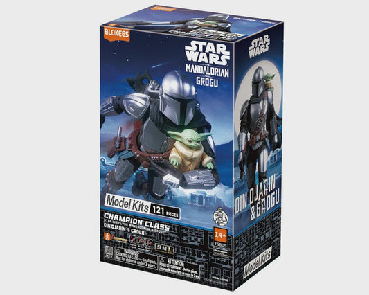 BKE75805-1 Blokees Star Wars: The Mandalorian & Grogu Series #5 - Din Djarin & Grogu