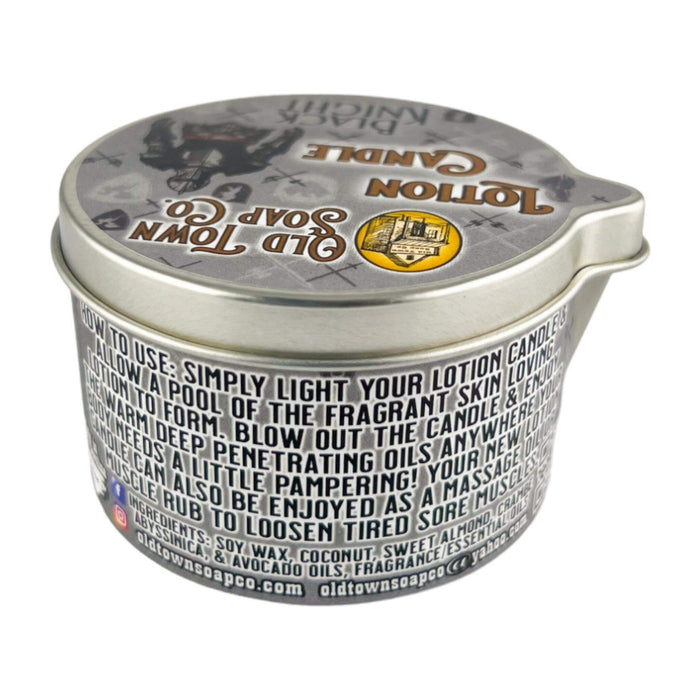 Black Knight Lotion Candle - Old Town Soap Co.