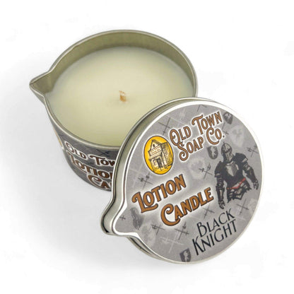 Black Knight Lotion Candle - Old Town Soap Co.