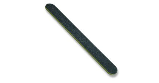 Black Washable Nail Files 80/80 (Yellow Center) (5/Bag)