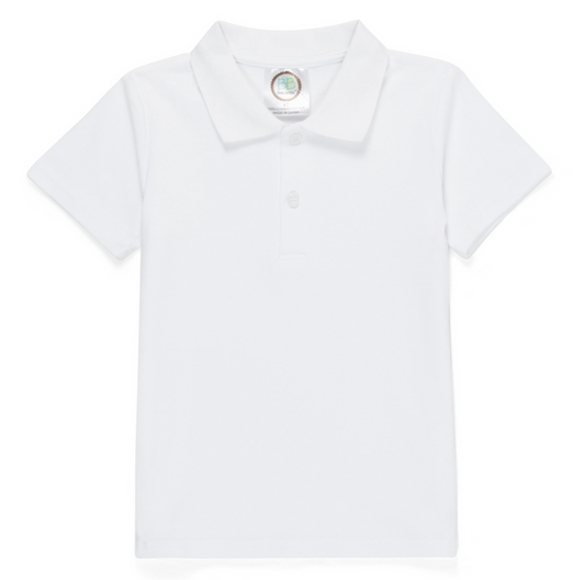 Blank Boy's SS Polo Shirt