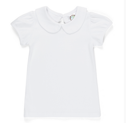 Blank Girl's SS Peter Pan Collar